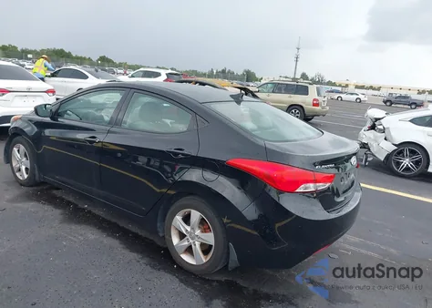 2013 Hyundai Elantra Gls from USA, damaged, VIN 5NPDH4AE6DH372074